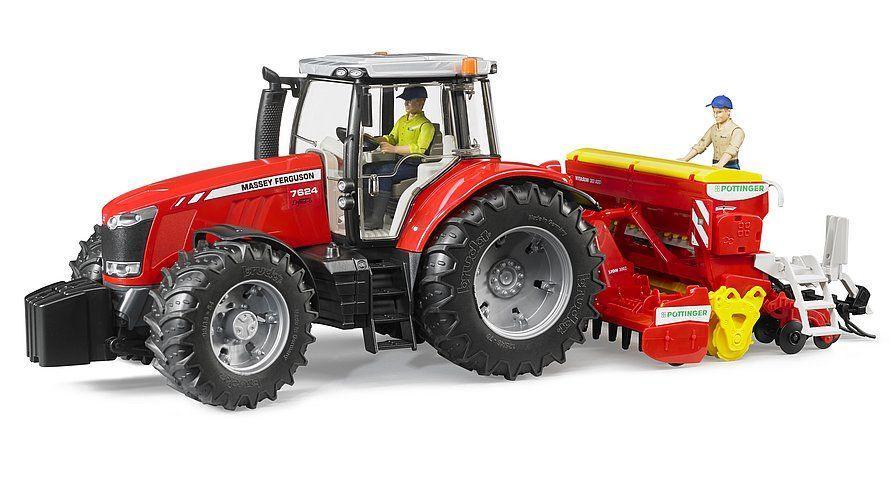 BRUDER Massey Ferguson 7624 Tractor - TOYBOX Toy Shop