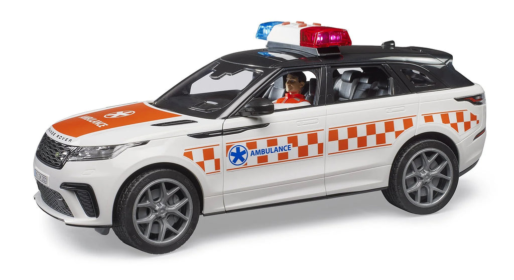 BRUDER Range Rover Velar Emergency Doctor's Vehicle - TOYBOX Toy Shop