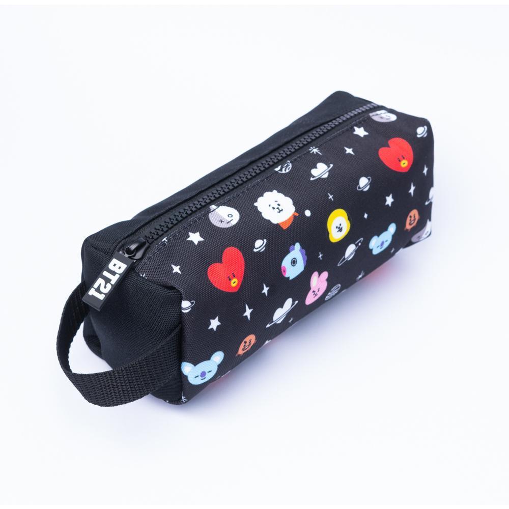 BT21 Cool Collection Rectangular Pencil Case - TOYBOX