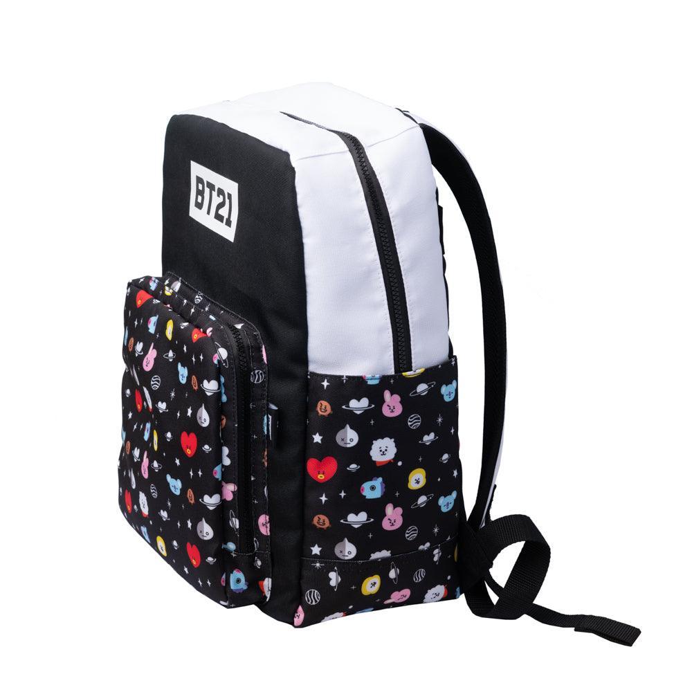 BT21 Cool Collection Unisex School Backpack - TOYBOX