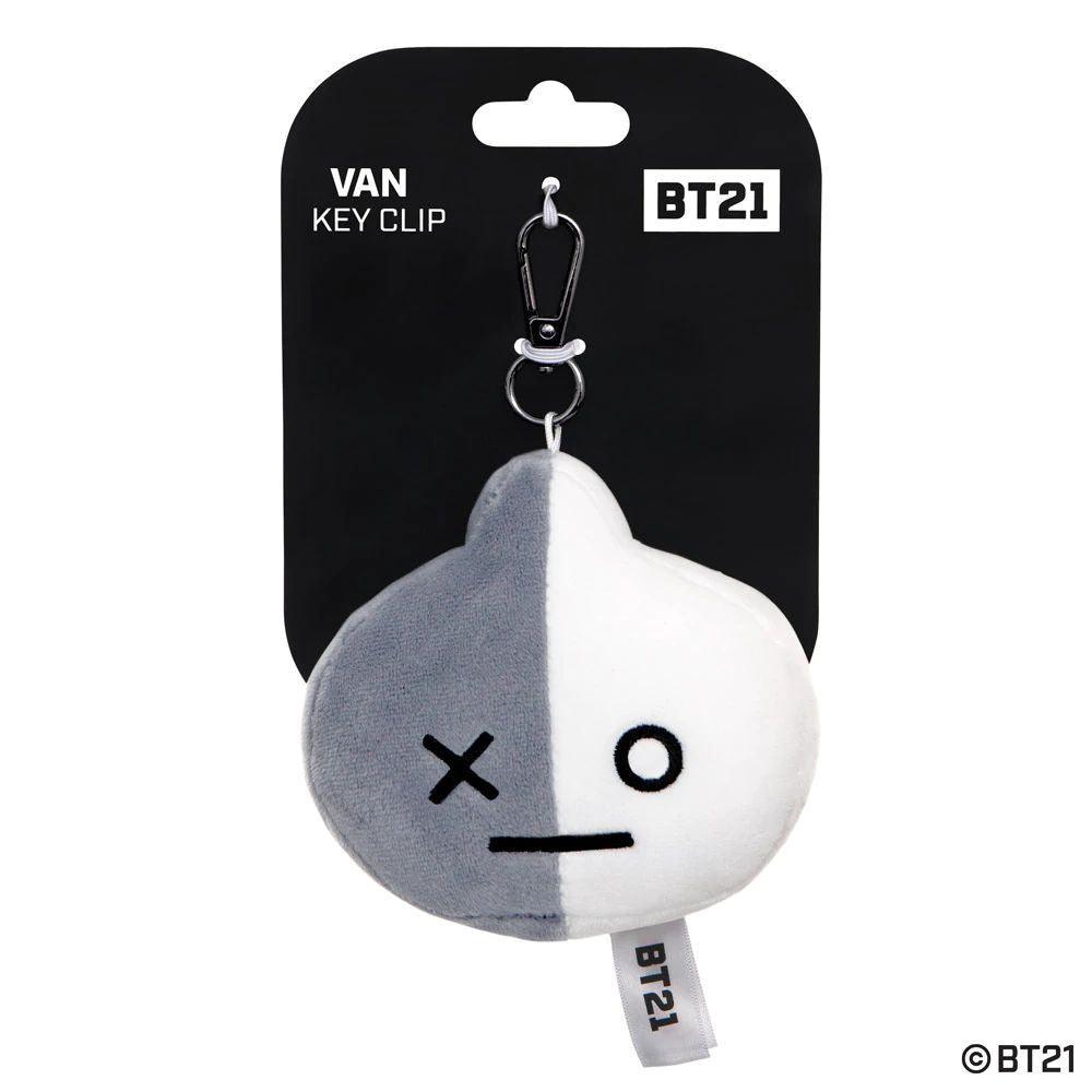 BT21 VAN Head Plush Key Clip - TOYBOX Toy Shop