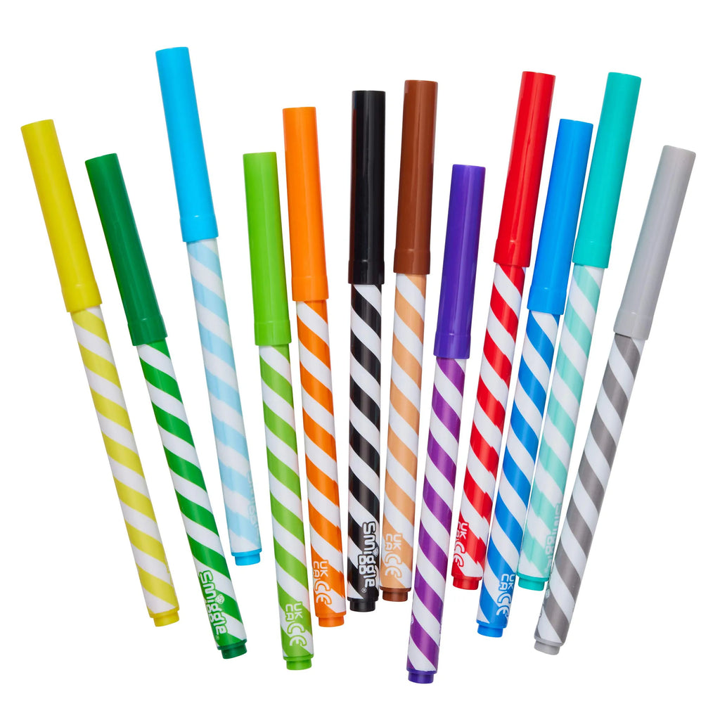 Smiggle Bubble Time Marker Pack - Blue