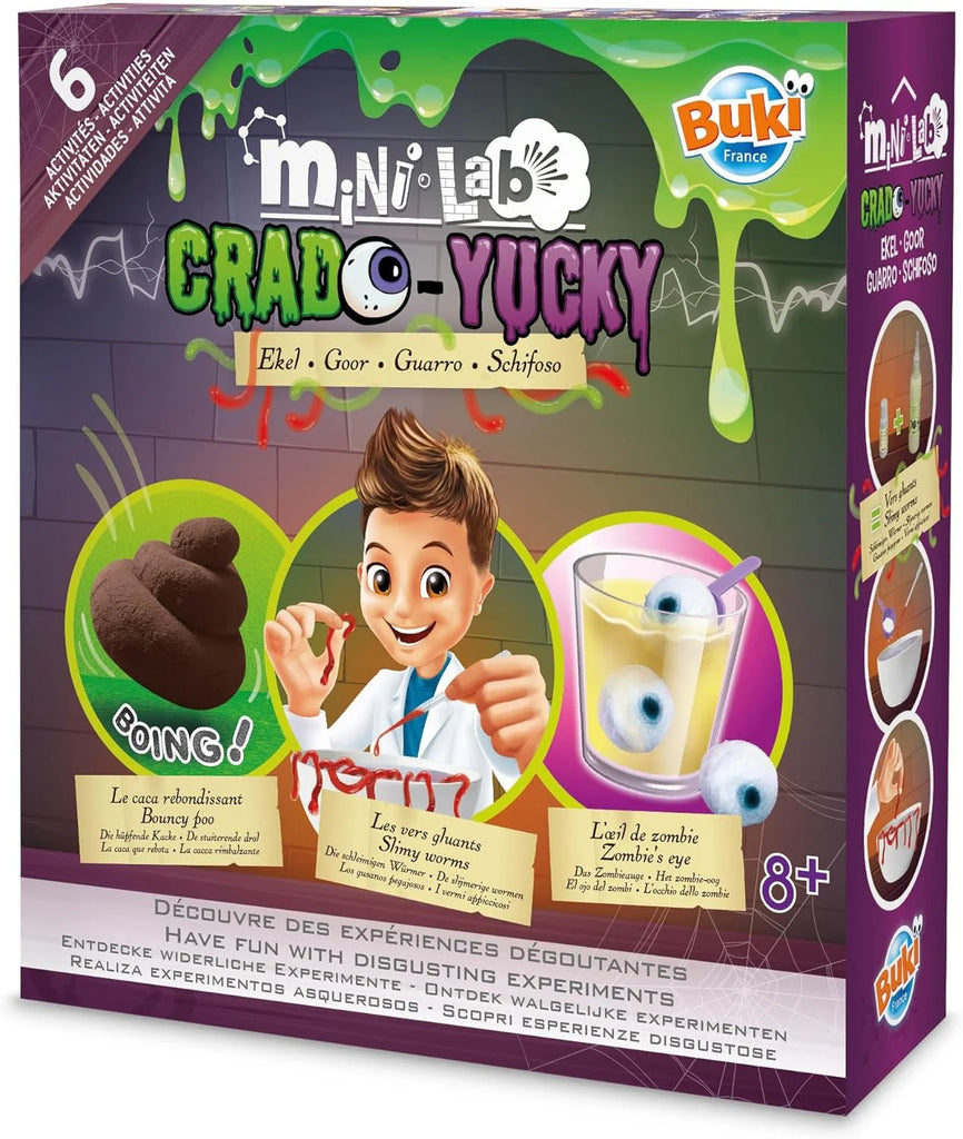 Buki Mini Lab Yucky Science - TOYBOX Toy Shop
