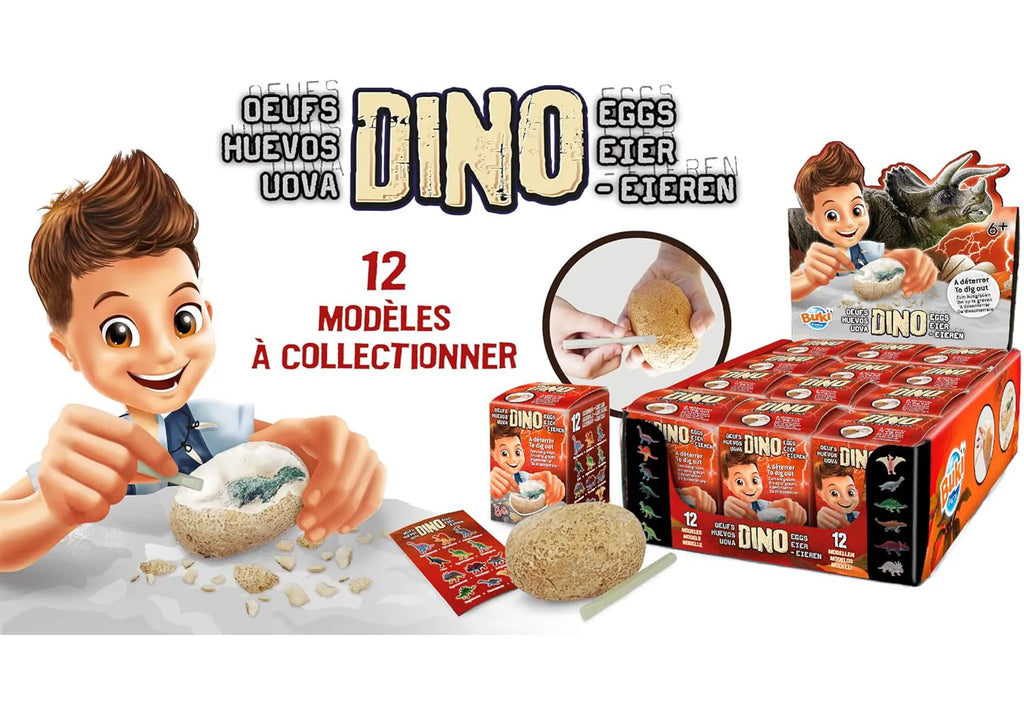 BUKI Dino Eggs - Assorted