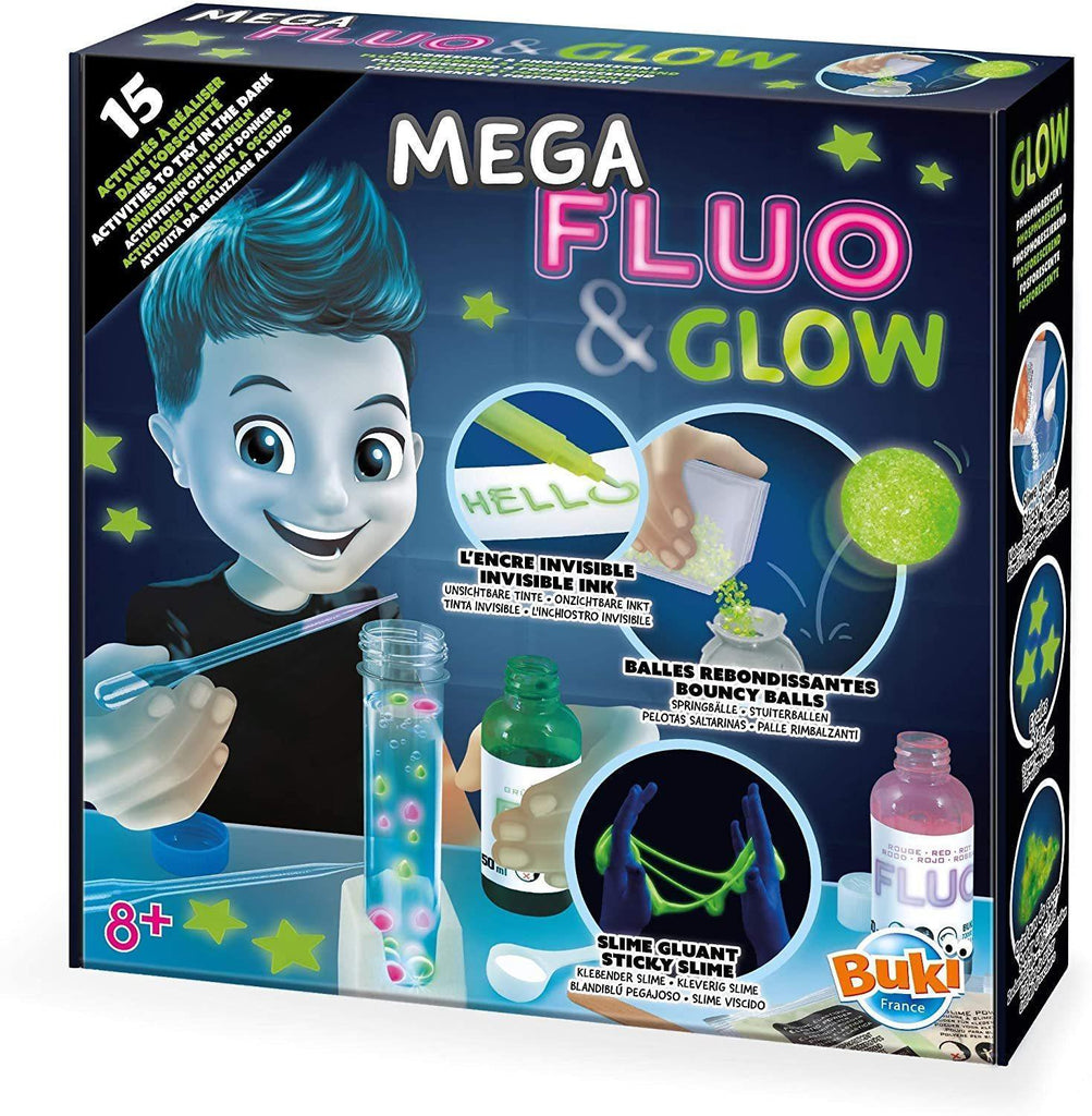 BUKI France 2162 Mega Fluo & Glow - TOYBOX Toy Shop