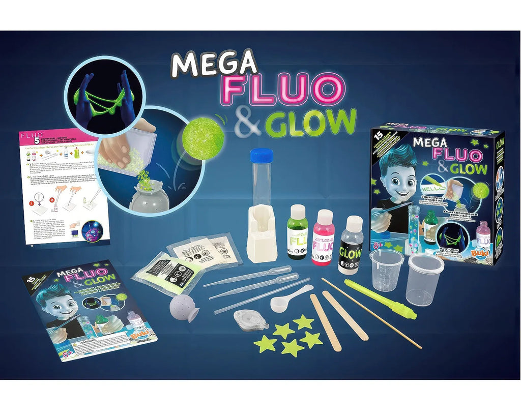 BUKI France 2162 Mega Fluo & Glow Education