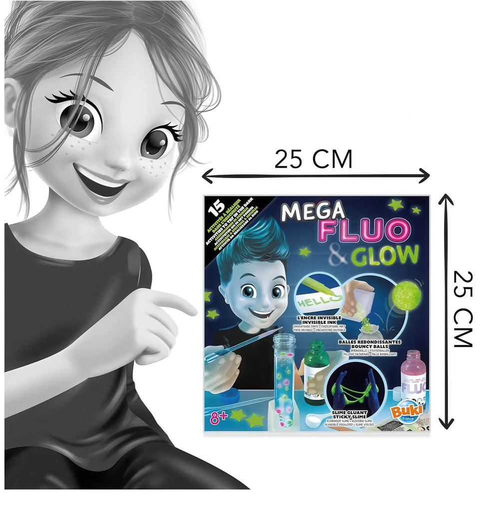 BUKI France 2162 Mega Fluo & Glow Education