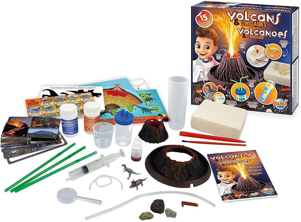 BUKI France 2224 - Volcanoes and Dinosaurs - TOYBOX Toy Shop