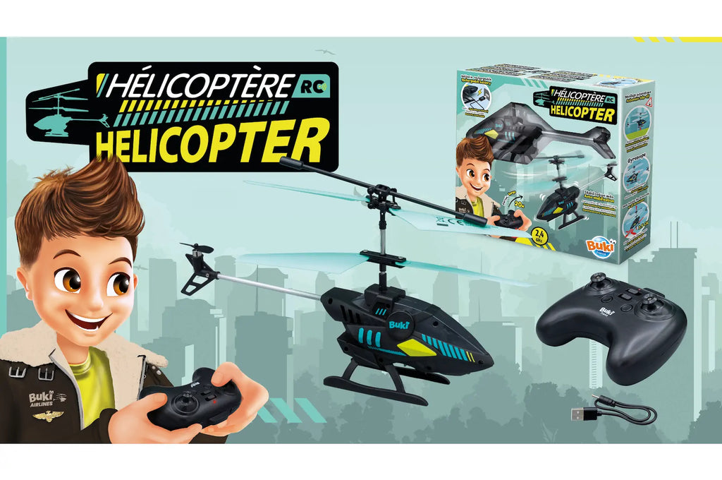 BUKI France RC Helicopter - TOYBOX Toy Shop