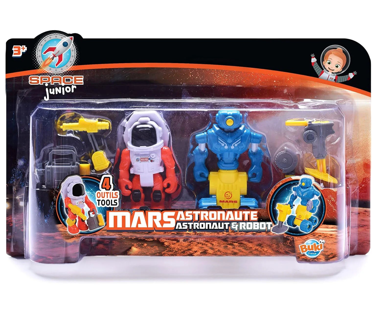 BUKI Mars Astronaut Robot – TOYBOX - Main Image