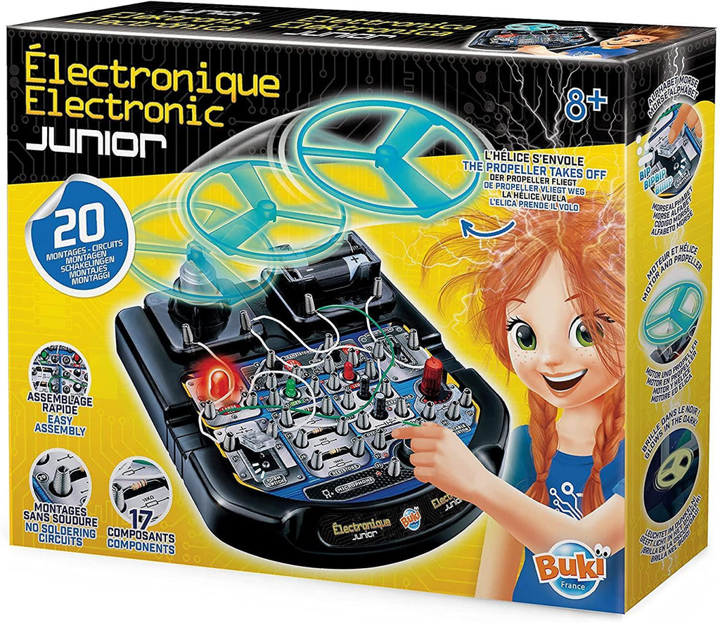 BUKI France 7162 Junior Electronics - TOYBOX Toy Shop