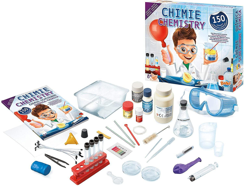 BUKI France 8360 Chemistry Lab 150 experiments - TOYBOX Toy Shop