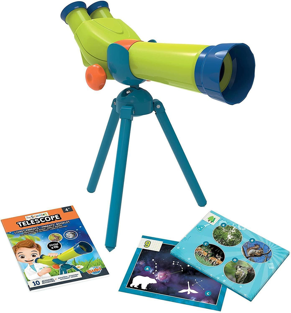 BUKI France 9004 Mini Sciences Telescope - TOYBOX Toy Shop