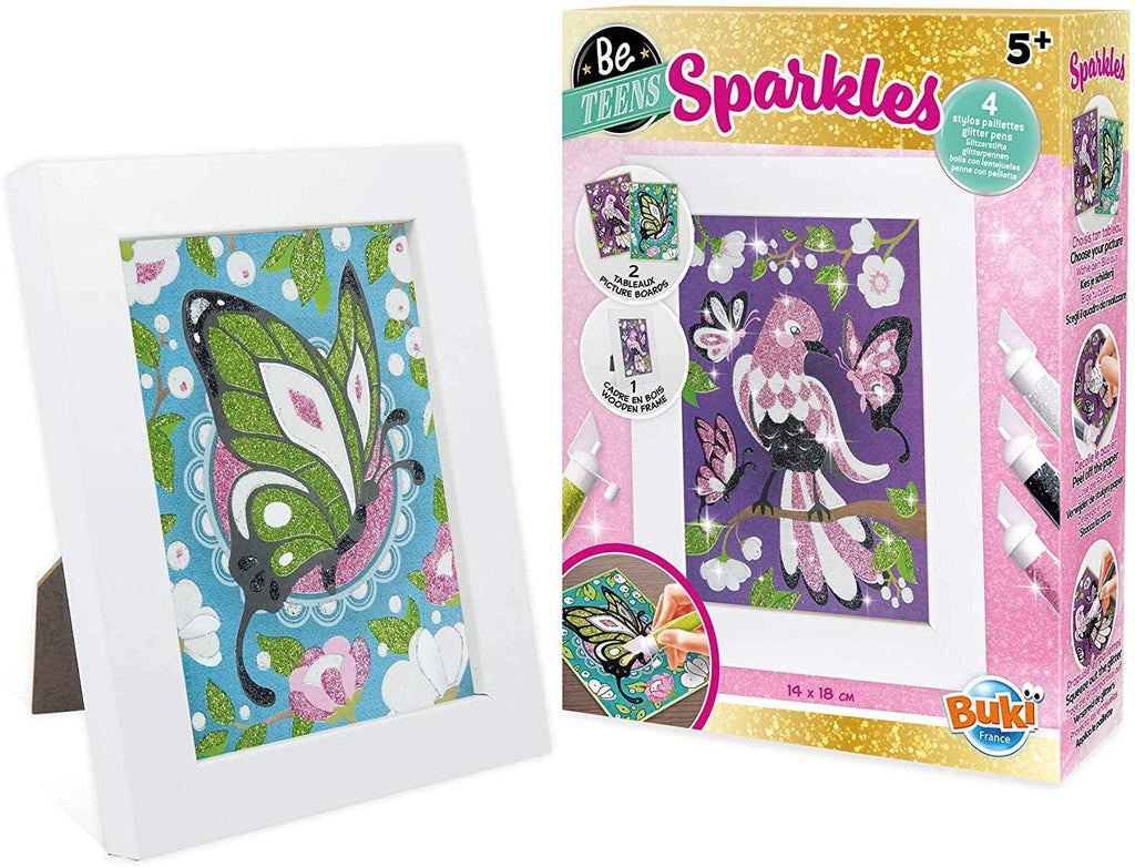 Buki France Be Teens Sparkles - Birds & Butterflies - TOYBOX Toy Shop