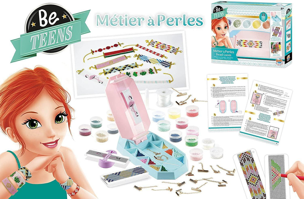 BUKI France BE001 Be Teens Jewellery Bead Loom - TOYBOX Toy Shop