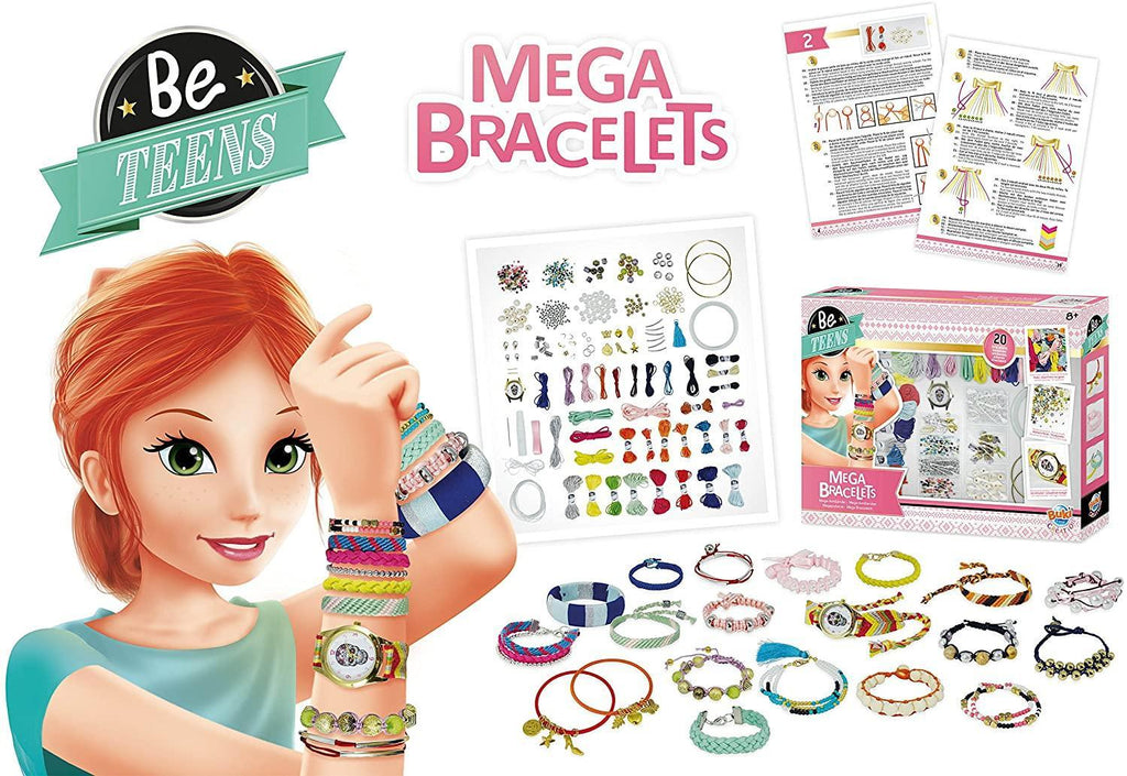 BUKI France BE003 Be Teens Mega Bracelets - TOYBOX Toy Shop