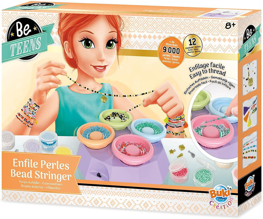 BUKI France BE004 - Be Teens Bead Stringer Playset - TOYBOX Toy Shop