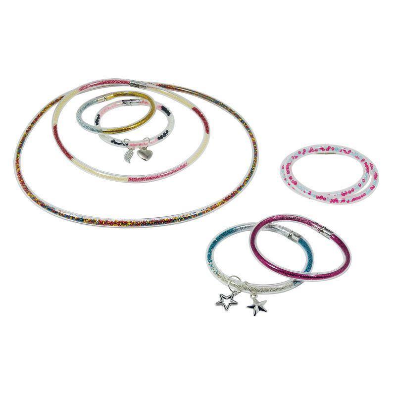 BUKI France BE105 - Be Teens - Glitter Jewellery Bracelets - TOYBOX Toy Shop