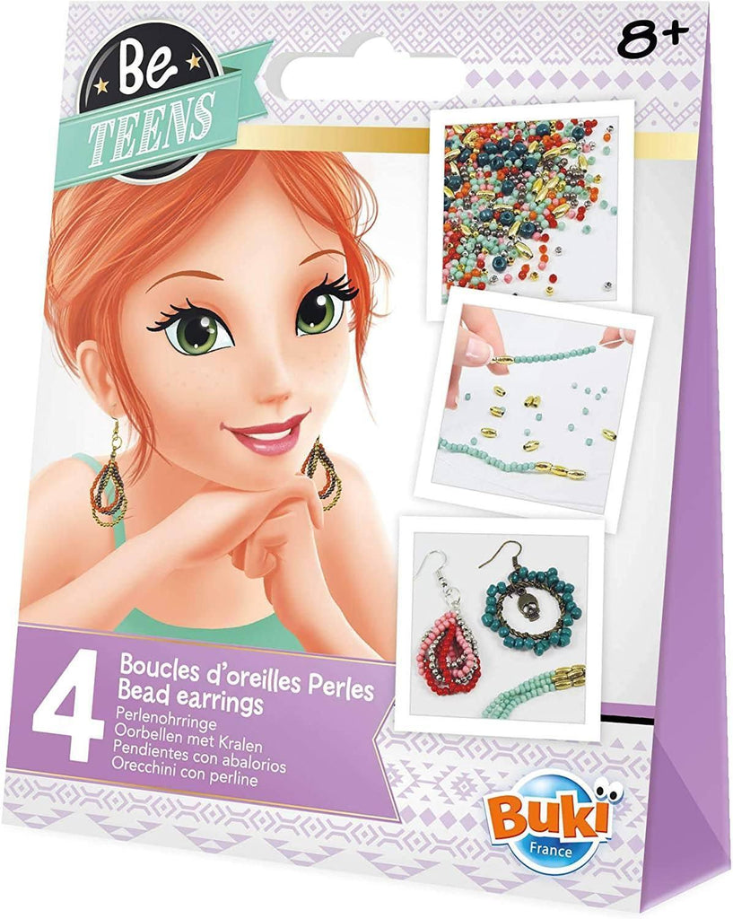 BUKI France BE306 Be Teens Bead Earrings - TOYBOX Toy Shop
