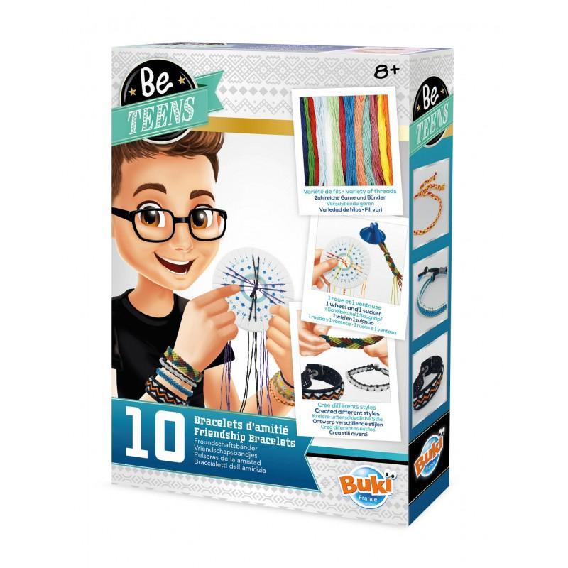 BUKI France Boys Friendship Bracelets Craft Kit - TOYBOX Toy Shop