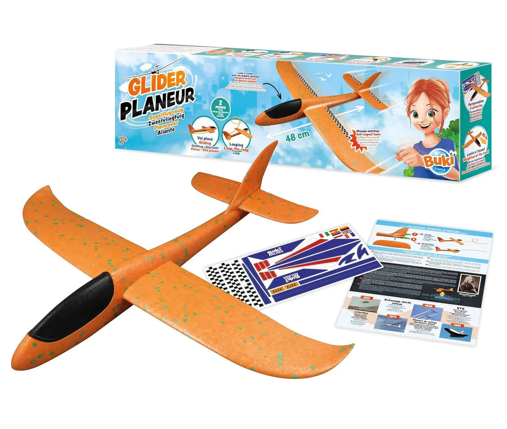 BUKI France Children's Throwing Glider 48cm
