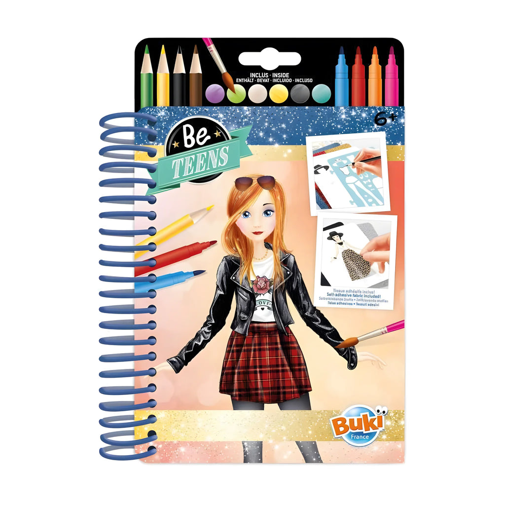 Buki Fashion Sketchbook Set - Assortment - TOYBOX Toy Shop