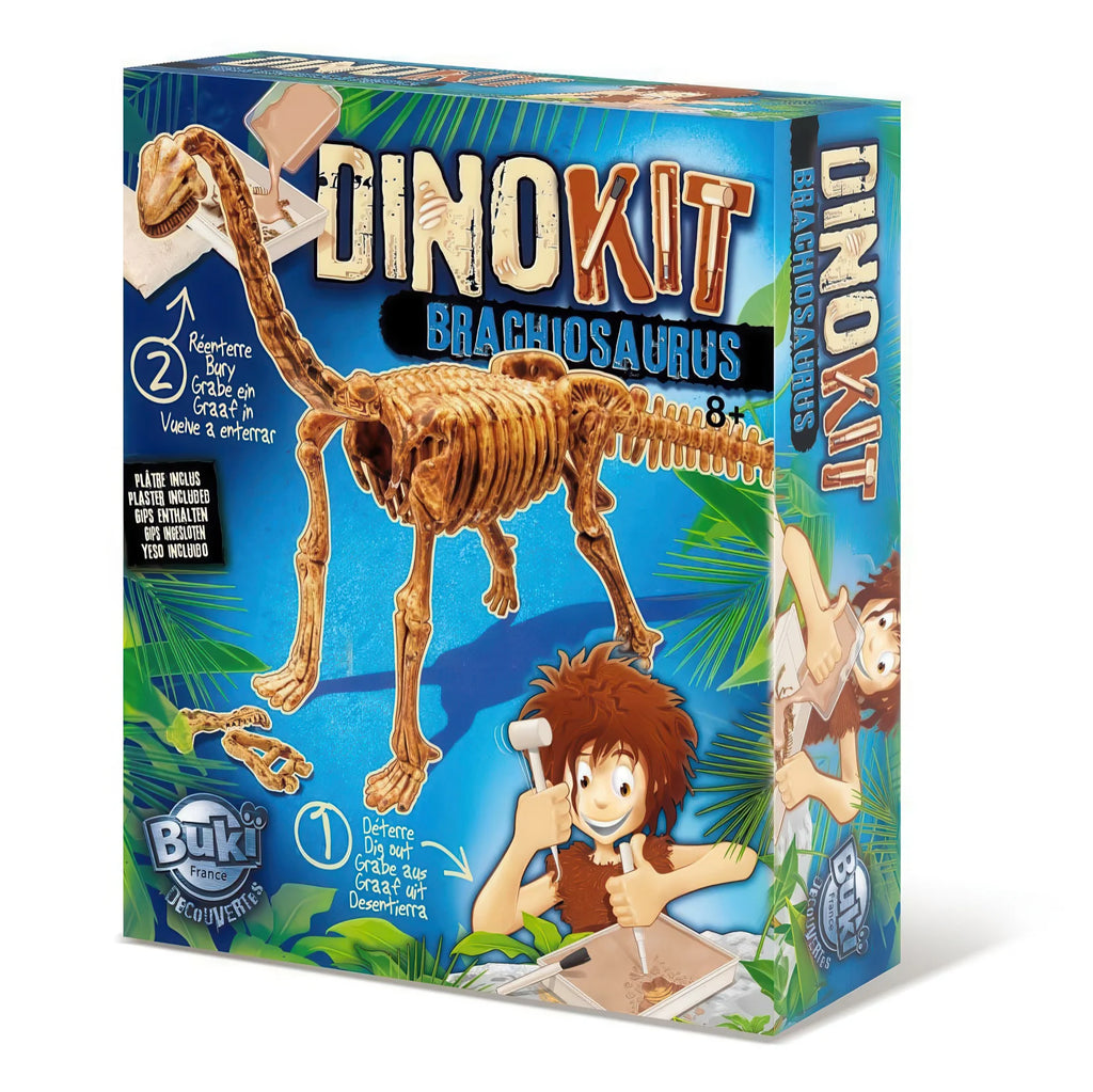 BUKI France Dino Kit Brachiosaurus Dinosaur Fossil Digging Set - TOYBOX Toy Shop