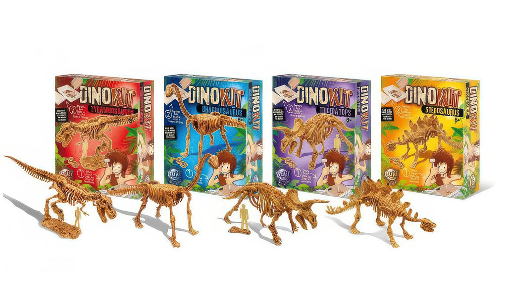 BUKI France Dino Kit Stegosaurus Dinosaur Fossil Digging Set - TOYBOX Toy Shop