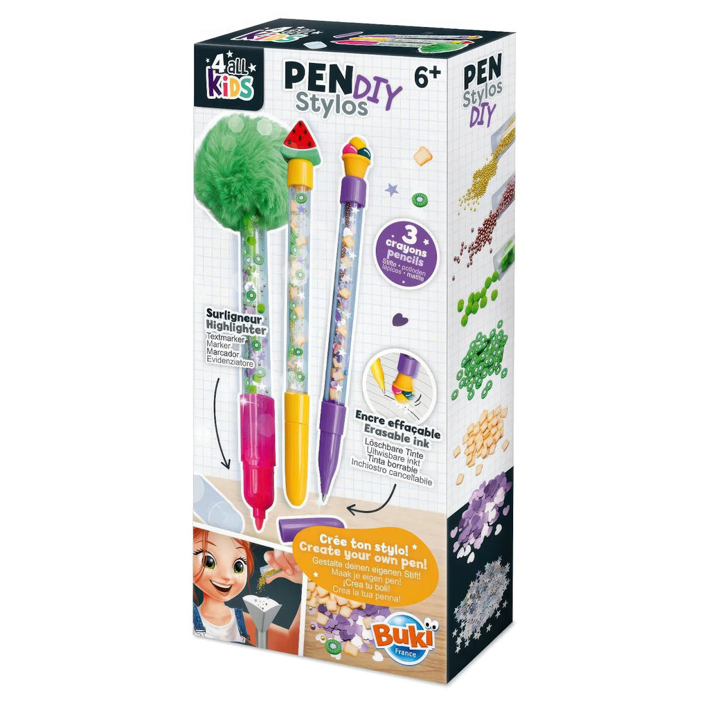 BUKI DIY Pens Set - Food - TOYBOX Toy Shop