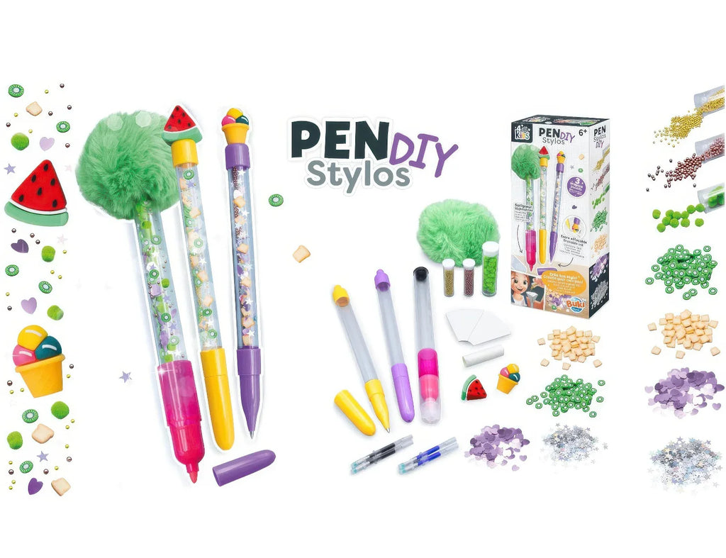 BUKI DIY Pens Set - Food - TOYBOX Toy Shop