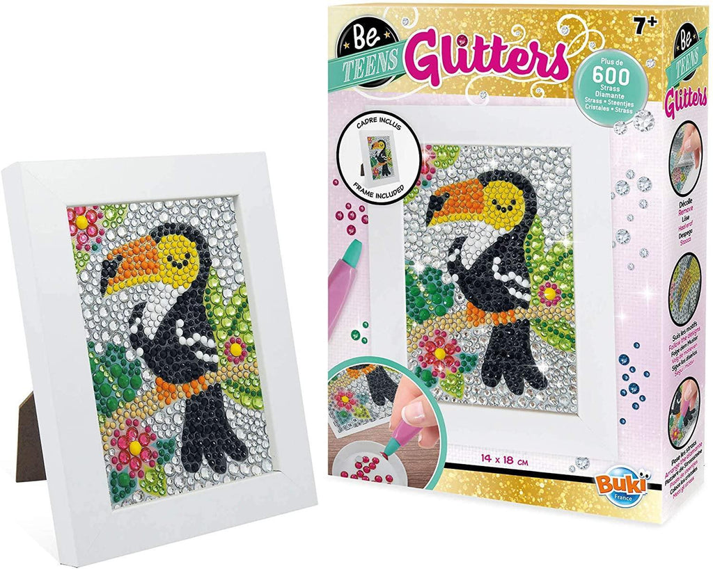 BUKI France DP004 Be Teens Glitters - Toucan - TOYBOX Toy Shop