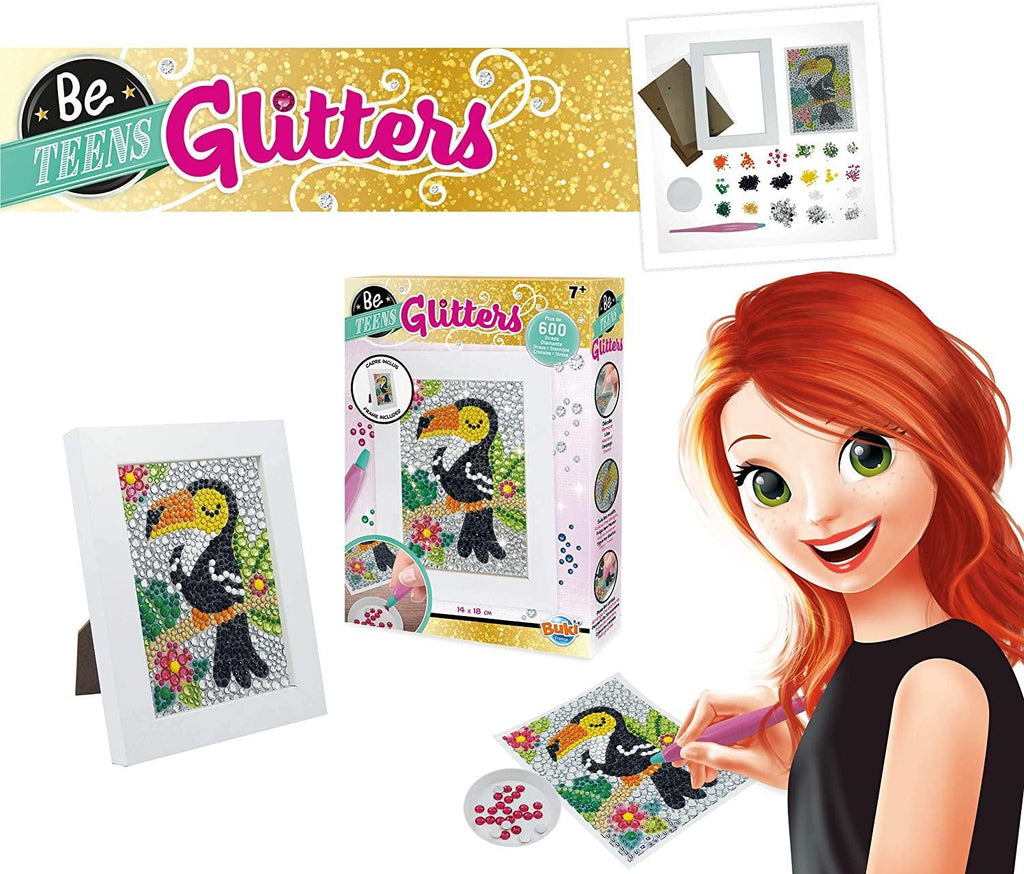 BUKI France DP004 Be Teens Glitters - Toucan - TOYBOX Toy Shop
