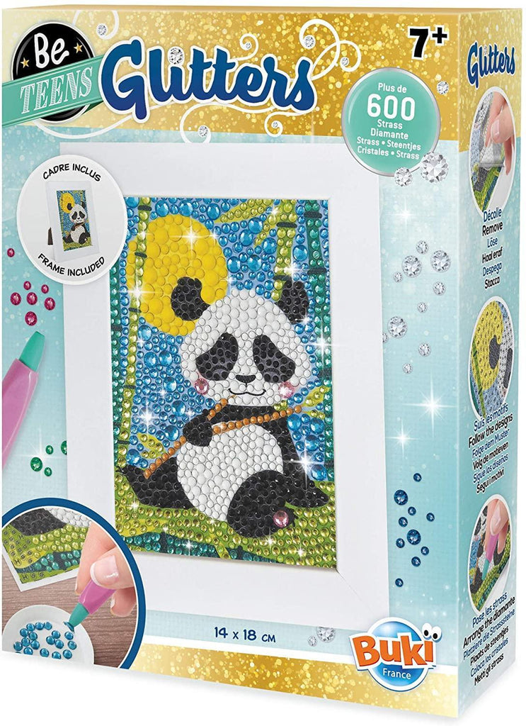 BUKI France DP011 Be Teens Glitters - Panda - TOYBOX Toy Shop
