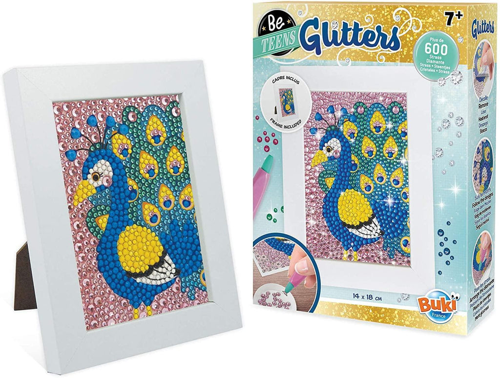 BUKI France DP012 Be Teens Glitters - Peacock - TOYBOX Toy Shop