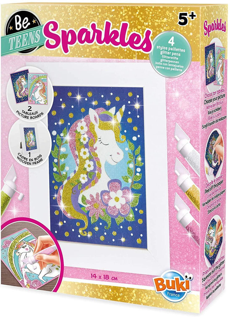 Buki France DP102 Be Teens Sparkles - Unicorns - TOYBOX Toy Shop