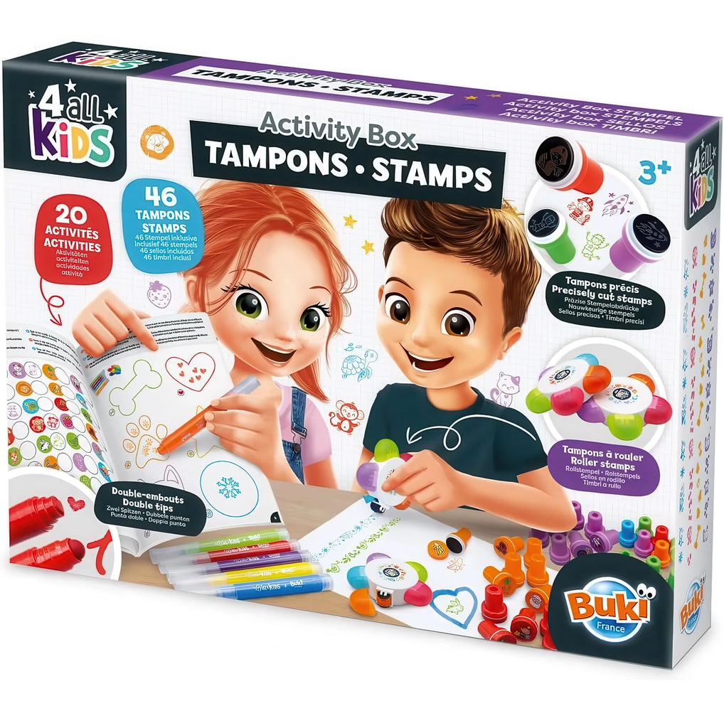 BUKI France Activity Stamp Set