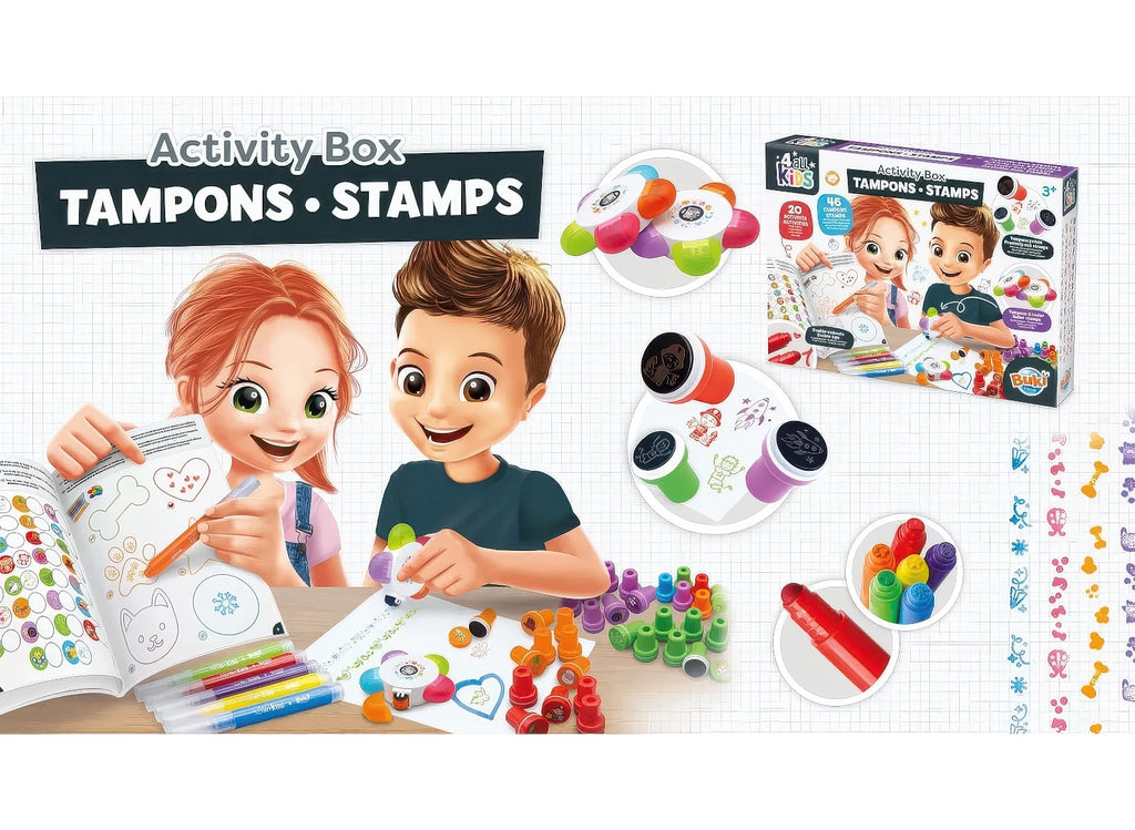 BUKI France Activity Stamp Set