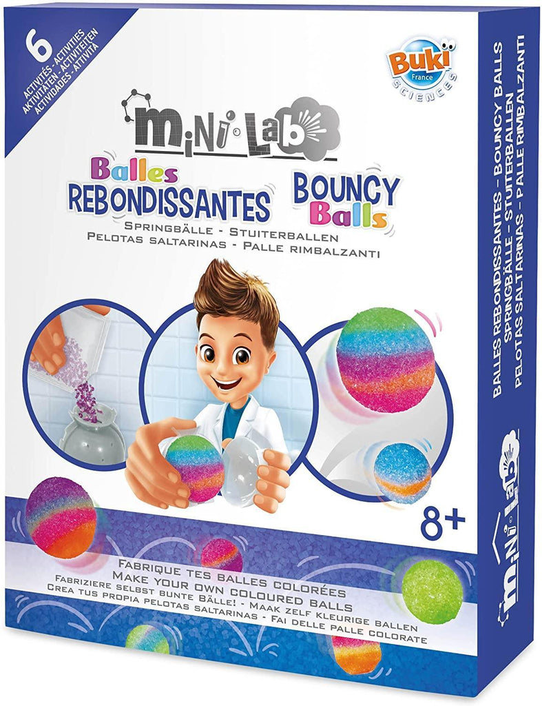 BUKI France - Mini Lab Bouncy Balls Playset - TOYBOX Toy Shop