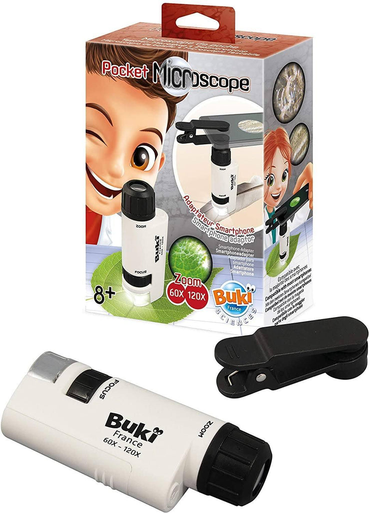 BUKI France MR200 Pocket Microscope - TOYBOX