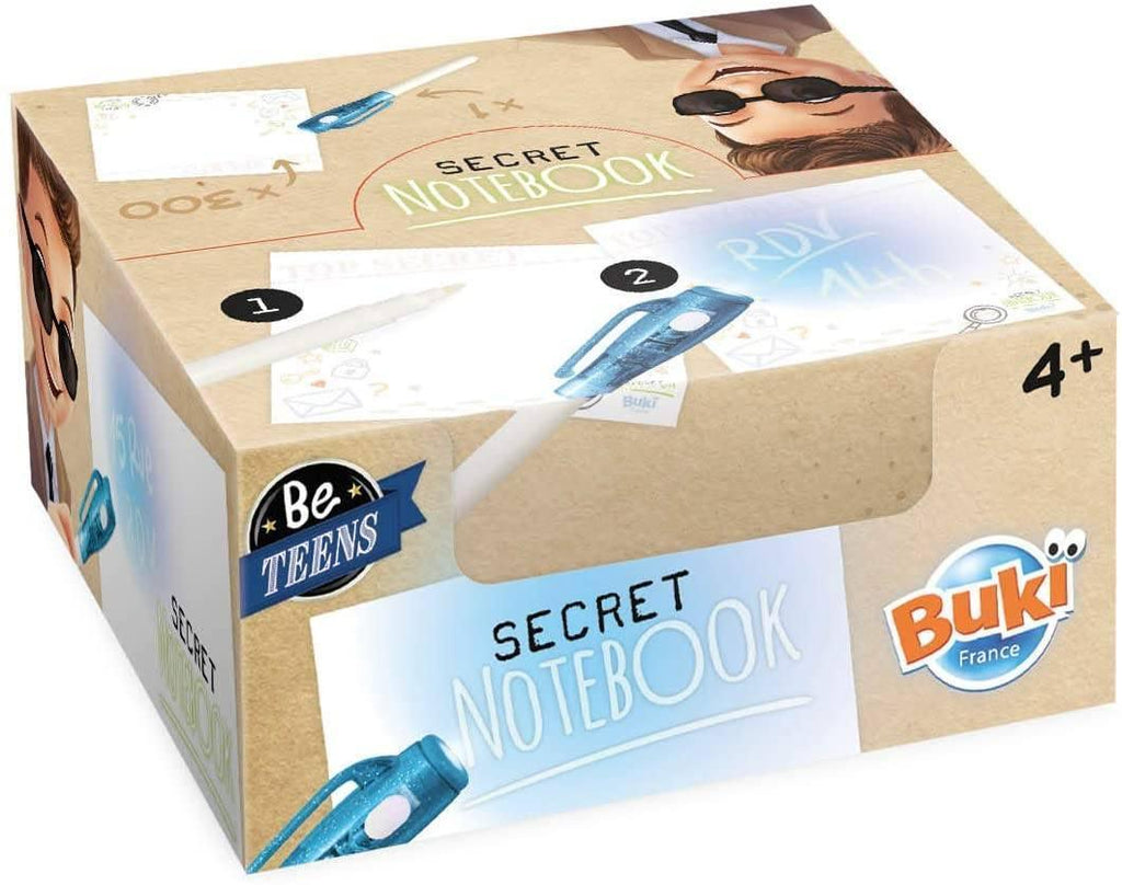 Buki France NB002 Secret Notebook - TOYBOX Toy Shop