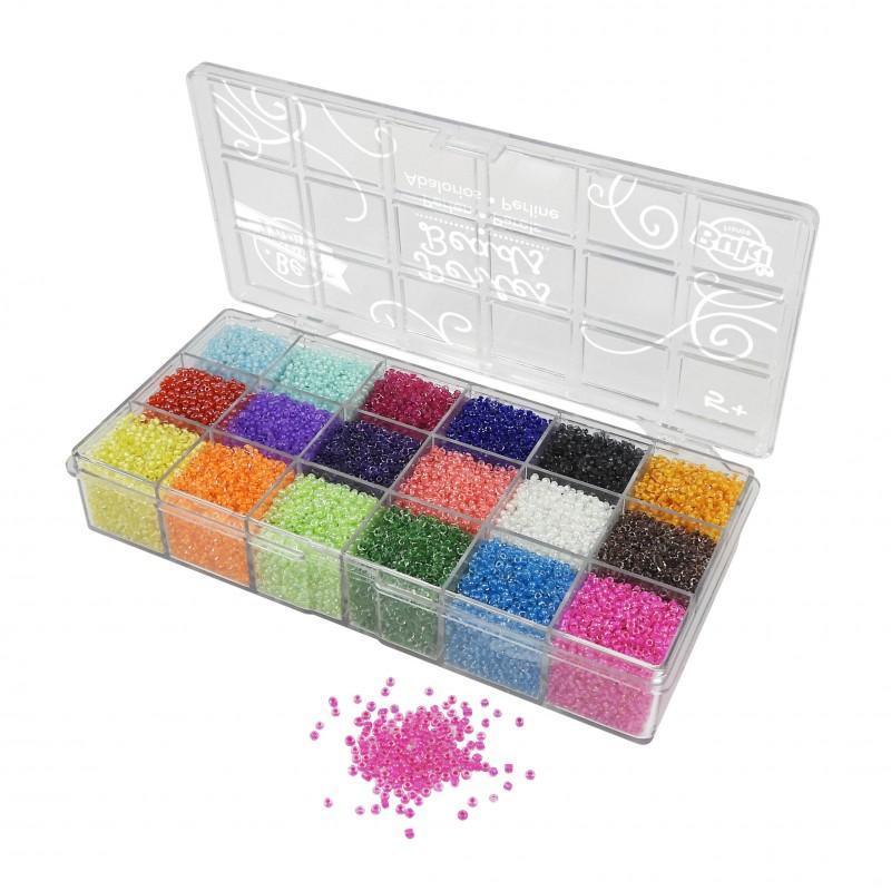 BUKI France PE012 Box of Transparent Beads - TOYBOX