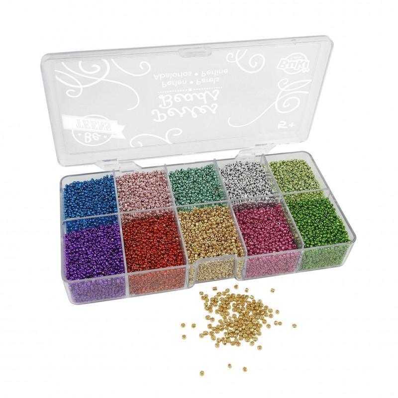 BUKI France PE013 - Metallic Beads Box - TOYBOX