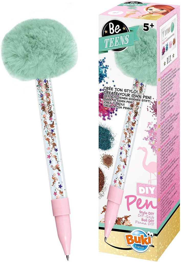 BUKI France STYL03 Be Teens Flamingo DIY Pen - TOYBOX