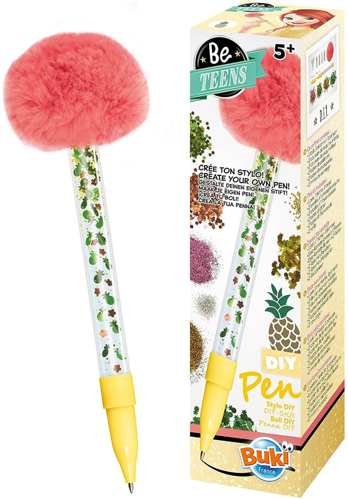 BUKI France STYL04 Be Teens Pineapple DIY Pen - TOYBOX Toy Shop