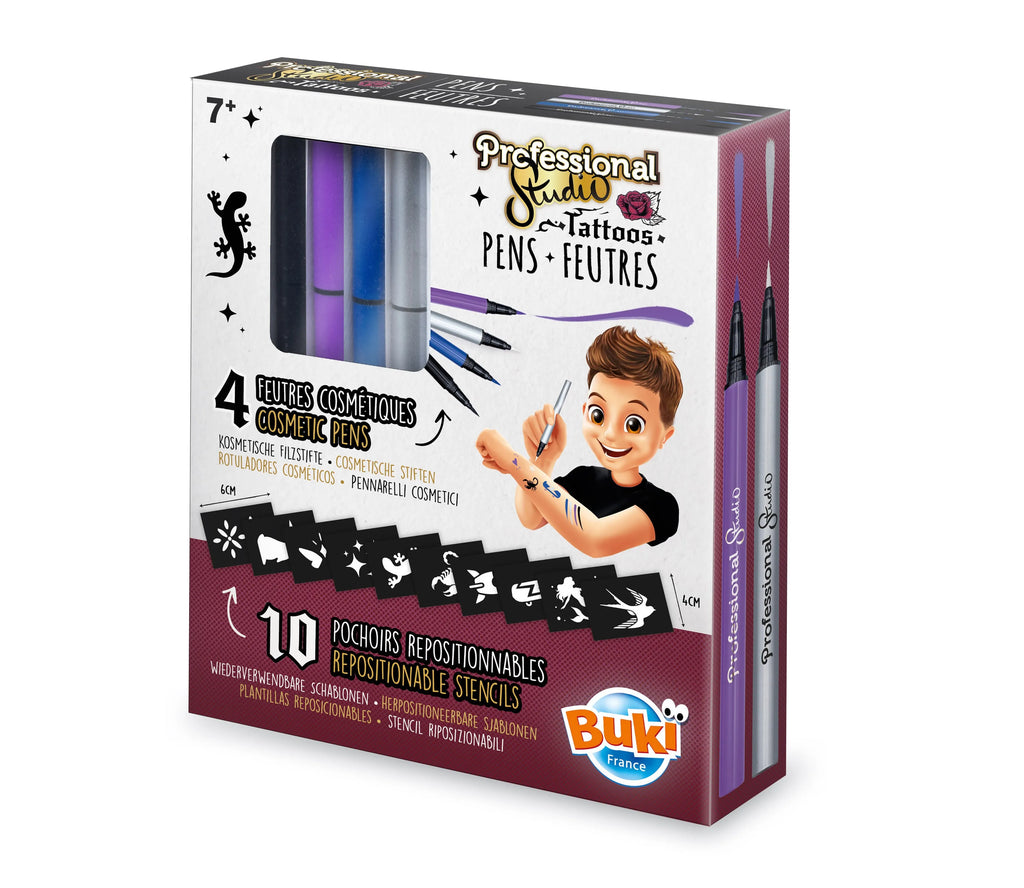 BUKI France Tattoos Pens - Silver