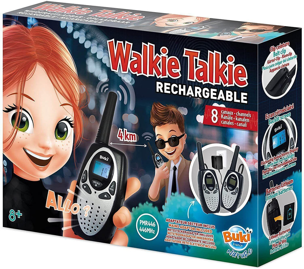 BUKI France TW02 Walkie-Talkies Rechargeable - TOYBOX Toy Shop
