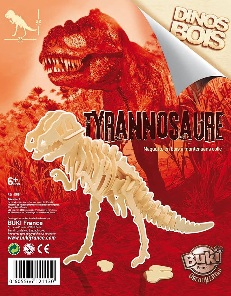 BUKI France Wooden Dino Dinosaur Activity Kit - Assorted - TOYBOX Toy Shop