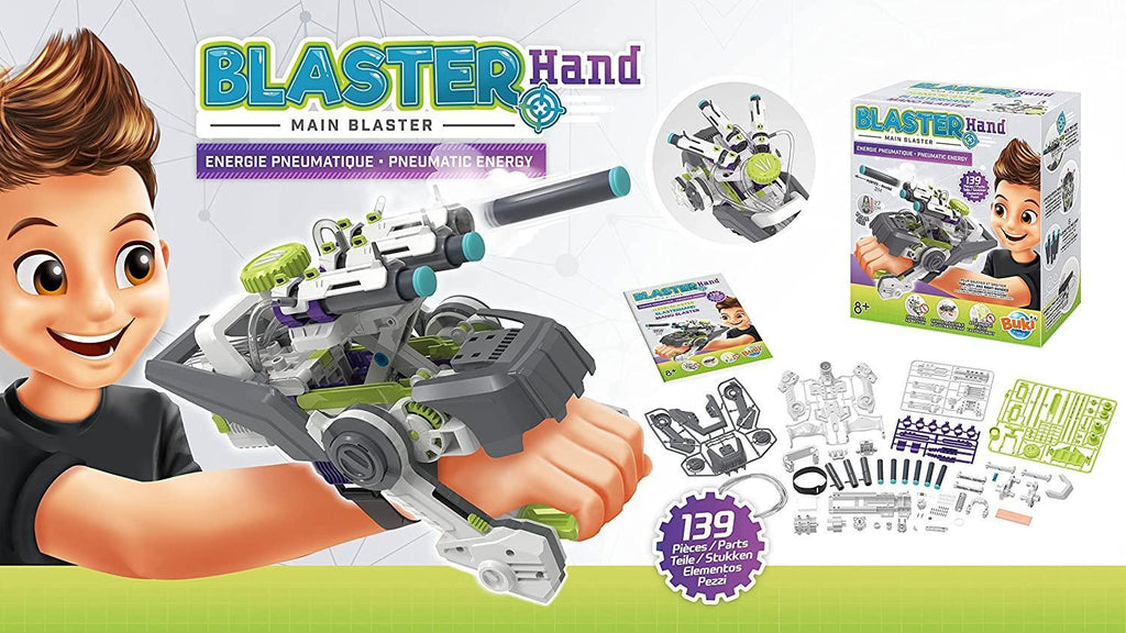 BUKI Hand Blaster: Build and Blast Your Way to Fun - TOYBOX Toy Shop
