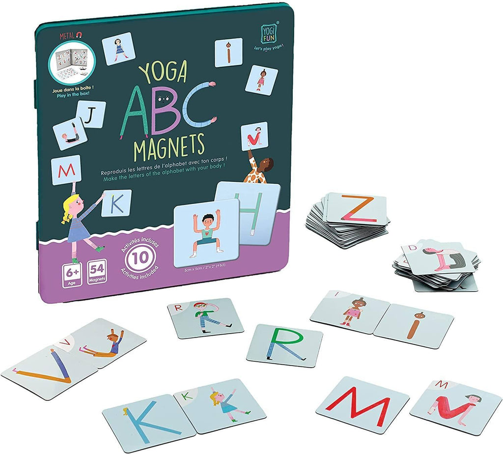 Buki - Yoga ABC Magnets - TOYBOX Toy Shop