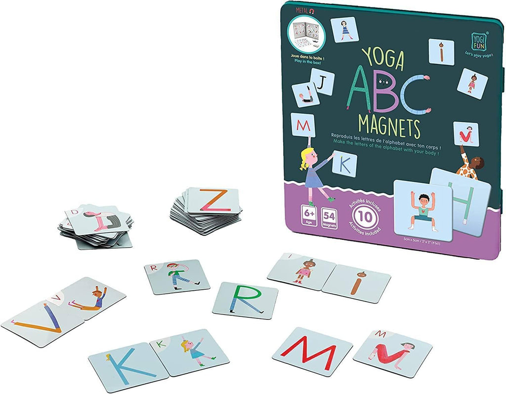 Buki - Yoga ABC Magnets - TOYBOX Toy Shop